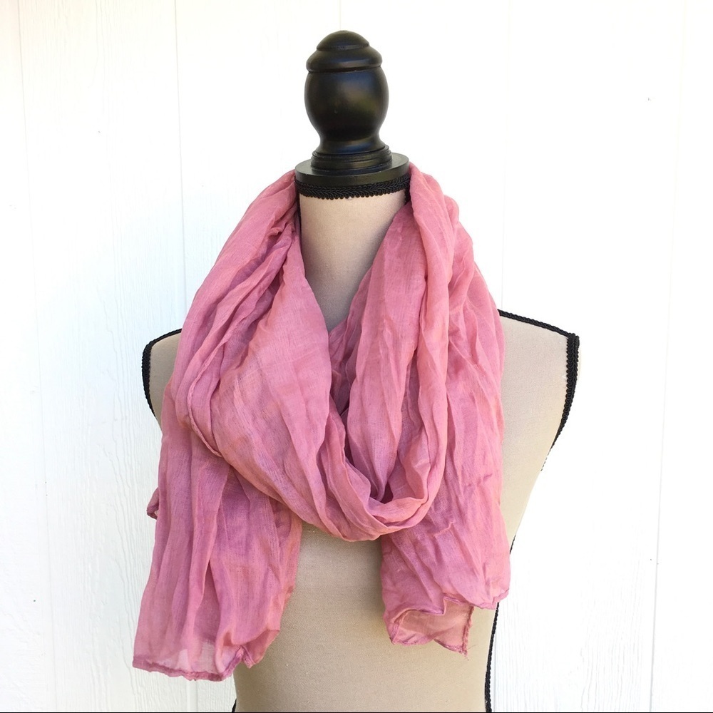 🆕 Mauve pink scarf 🌸 - Picture 2 of 2
